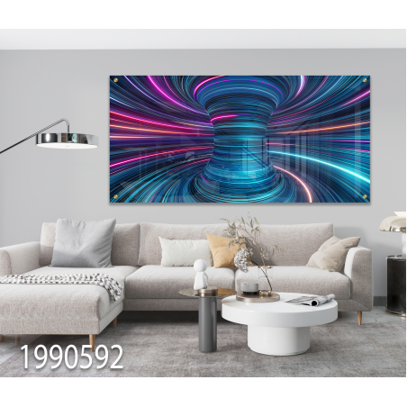 תמונה מיוחדת בתלת מימד בהדפסה ישירה על זכוכית דגם-1990592