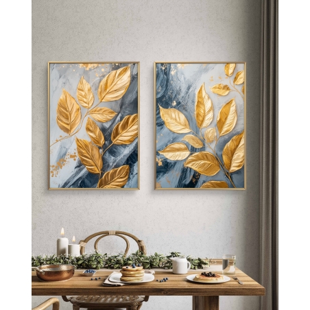 זוג תמונות קנבס לסלון/חדר שינה 