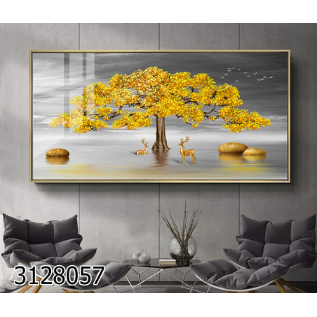 תמונת קנבס עם או בלי מסגרת למשרד או לסלון מוכנה לתלייה דגם 3128057