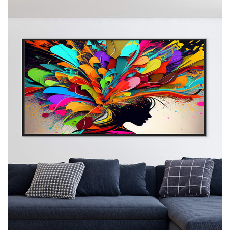 תמונת קנבס מעוצבת-דמויות- עם או בלי מסגרת לסלון  או לחדר השינה דגם 4475113