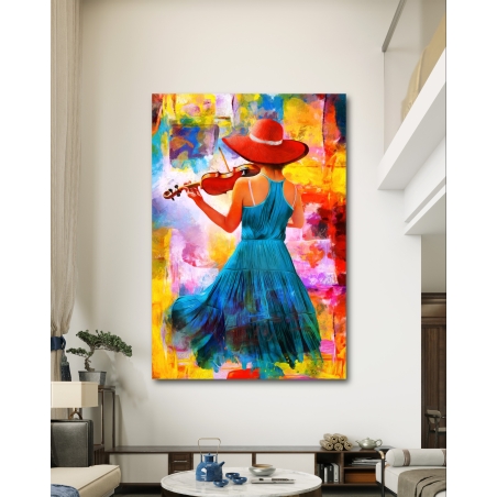 תמונת קנבס למשרד או לסלון מהממת צבעונית 