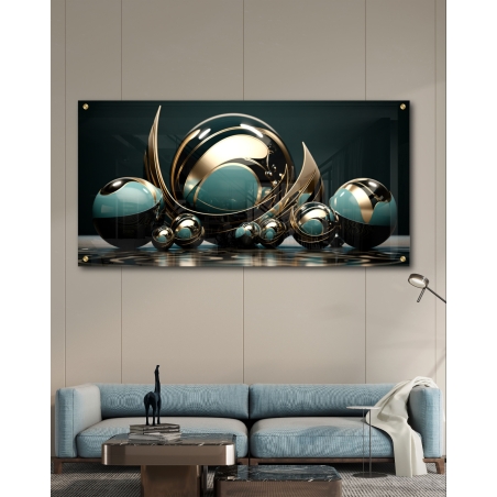 תמונת זכוכית לסלון או לפינת אוכל 