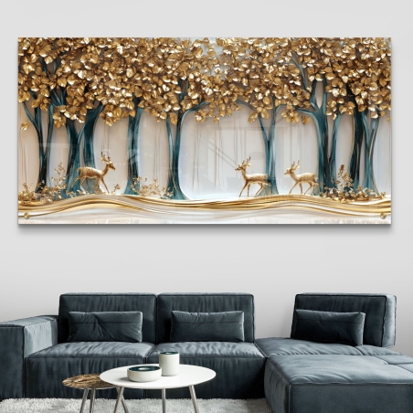 תמונת זכוכית לסלון/חדר שינה 