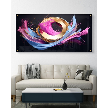 תמונת הדפסה על זכוכית תלת מימדית 