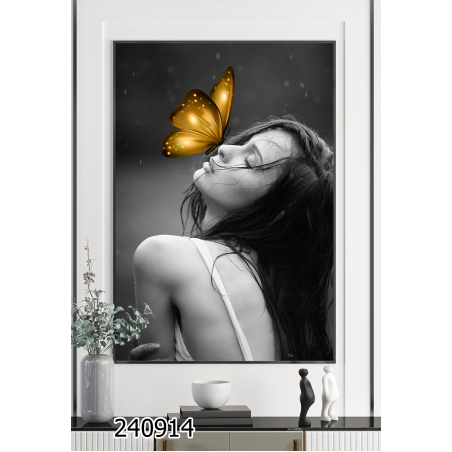 תמונת קנבס מודרנית מעוצבת עם או בלי מסגרת דגם 240914