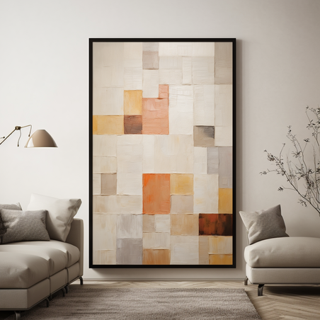 תמונה לסלון או למשרד מודפסת על קנבס כותנה מקצועי דגם 909232