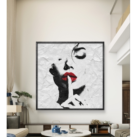 תמונת קנבס מרובעת 