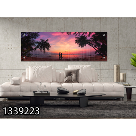 תמונת זכוכית פנורמית לחדר השינה או לסלון דגם 1339223