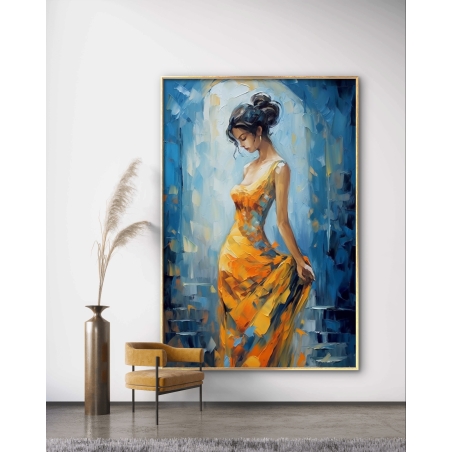 תמונה לסלון או למשרד מודפסת על קנבס כותנה מקצועי דגם 611232