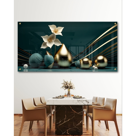 תמונת זכוכית לסלון או לפינת אוכל 