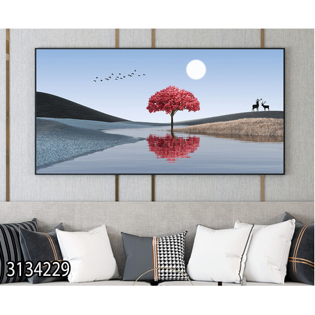 תמונת קנבס עם או בלי מסגרת למשרד או לסלון מוכנה לתלייה דגם 3134229