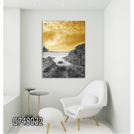 תמונה מעוצבת מודפסת על זכוכית דגם G748032