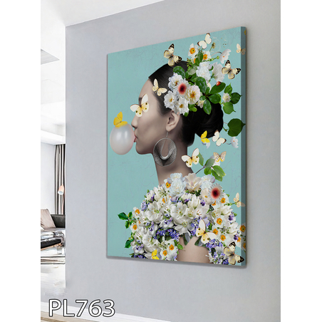 תמונת קנבס מעוצבת עם או בלי מסגרת דגם PL763