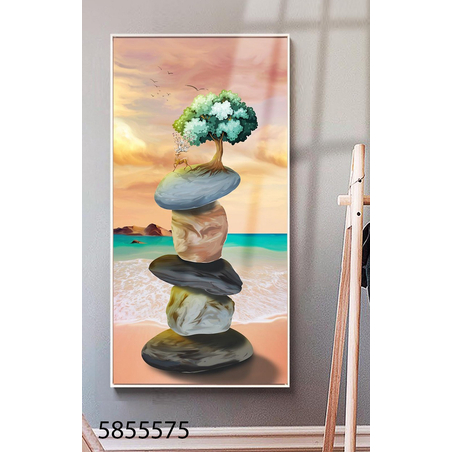 תמונת קנבס ממוסגרת למשרד או לסלון דגם 5855575