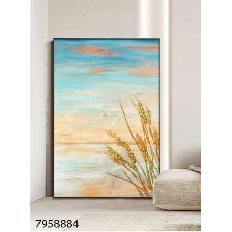 תמונה לסלון או למשרד מודפסת על קנבס כותנה אבסטרקט-מודרני דגם 7958884