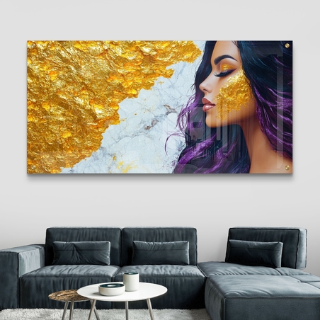 תמונת זכוכית לסלון/חדר שינה 