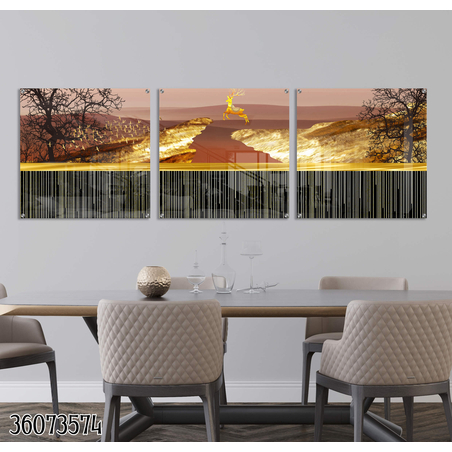 תמונת תלת מימד מיוחדת מחולקת מודפסת ישירות על זכוכית דגם-36073574