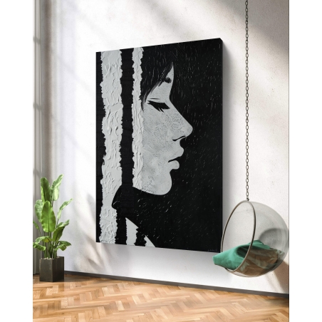 תמונת קנבס רומנטית לסלון או לחדר שינה 