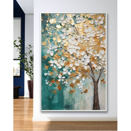 תמונה לסלון או למשרד מודפסת על קנבס כותנה מקצועי דגם 279237