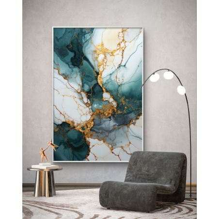 תמונת קנבס לסלון בסגנון אבסטרקט 