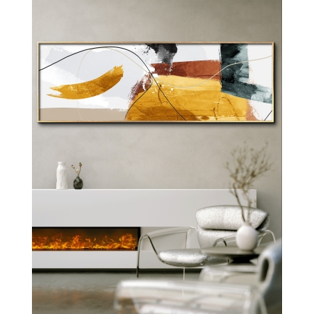 תמונת קנבס לסלון בסגנון אבסטרקט 