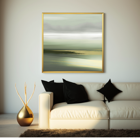 תמונת קנבס מרובעת עם או בלי מסגרת חיצונית דגם-184460