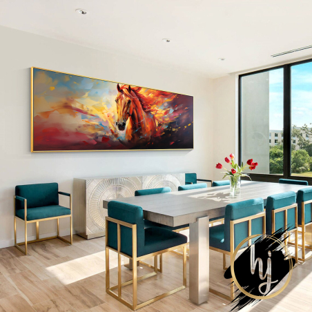 תמונה לסלון או למשרד סוסים דגם 5072310