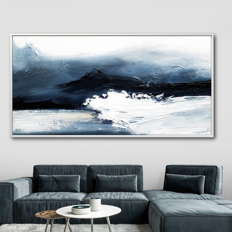 תמונת קנבס לסלון סגנון אבסטרקט 