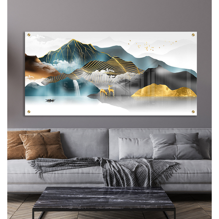 תמונה לסלון לפינת אוכל או למשרד על קנבס או זכוכית במבחר מידות דגם-3675580