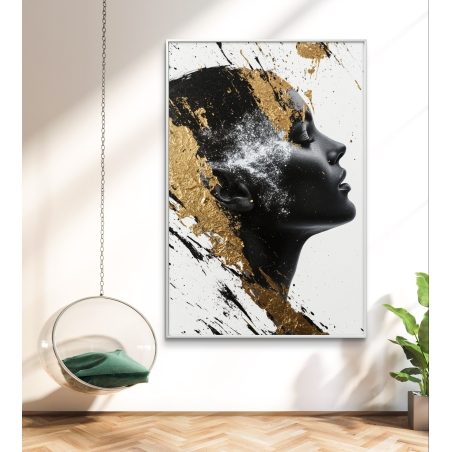 תמונת קנבס בסגנון דמויות לסלון/חדר שינה 