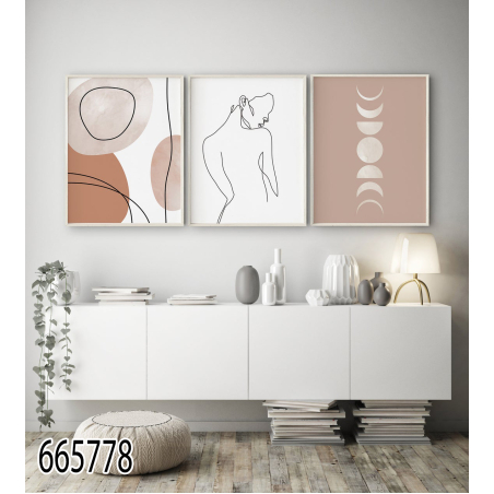 שלשה דגם 665778 קו אחד