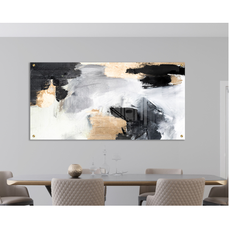 תמונה מיוחדת אבסטרקט בהדפסה ישירה על זכוכית דגם-19822612