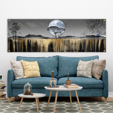 תמונה לסלון או לחדר השינה על קנבס או זכוכית במבחר מידות דגם-3637105
