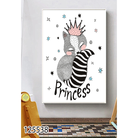 תמונה לחדר ילדים דמויות  דגם 125538