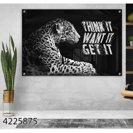 תמונת מוטיבציה על קנבס או על זכוכית לבחירתכם דגם 4225875