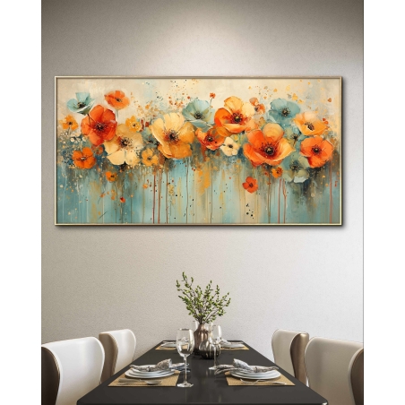 תמונת קנבס לפינת אוכל 