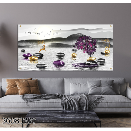 תמונה לסלון לחדר השינה או למשרד על קנבס או זכוכית במבחר מידות דגם-36083797