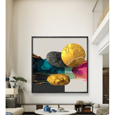 תמונת קנבס מרובעת 