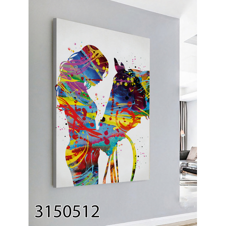 תמונת קנבס מעוצבת עם או בלי מסגרת דגם 3150512