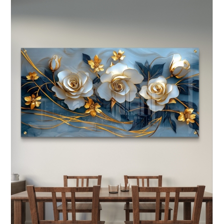 תמונת זכוכית לסלון/חדר שינה 