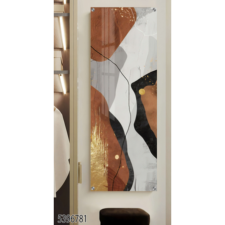 תמונת זכוכית אבסטרקט מיוחדת  לאורך או לרוחב לסלון לפינת אוכל או למשרד  דגם-5396781