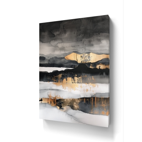 תמונת קנבס לסלון בסגנון אבסטרקט 