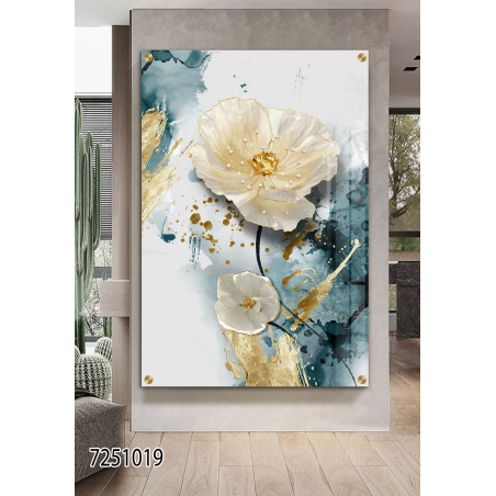 תמונה מעוצבת על קנבס או על זכוכית לבחירתכם דגם 7251018