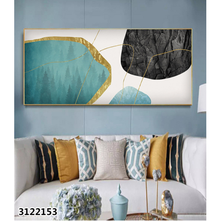 תמונת אבסטרקט לסלון לחדר השינה או למשרד על קנבס או זכוכית במבחר מידות דגם-3122153