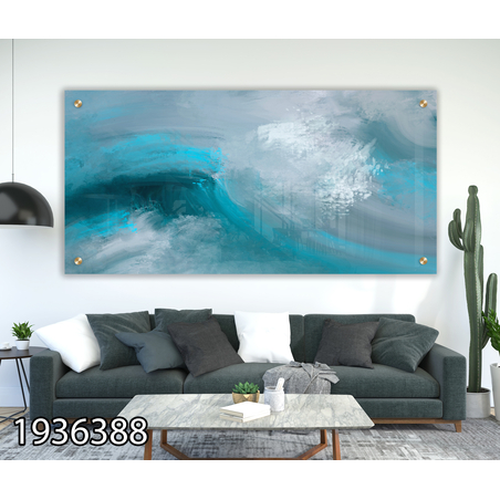 תמונת זכוכית מקורית לסלון או למשרד מודפסת על זכוכית דגם-1936388