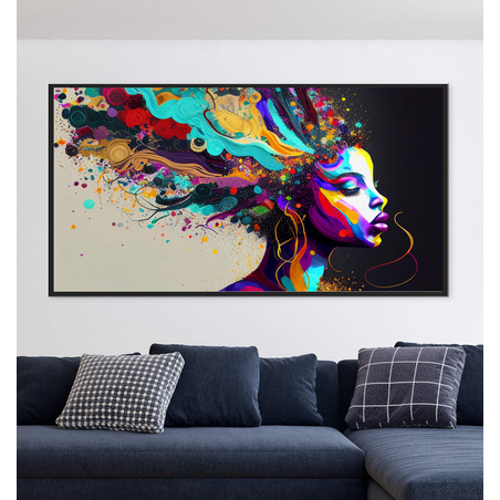 תמונת קנבס מעוצבת-דמויות- עם או בלי מסגרת לסלון  או לחדר השינה דגם 4475115