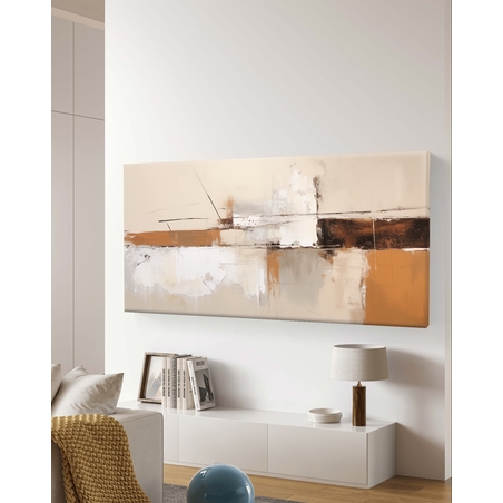 קנבס כותנה צבעים רכים מודרני לסלון או למשרד דגם 11112314