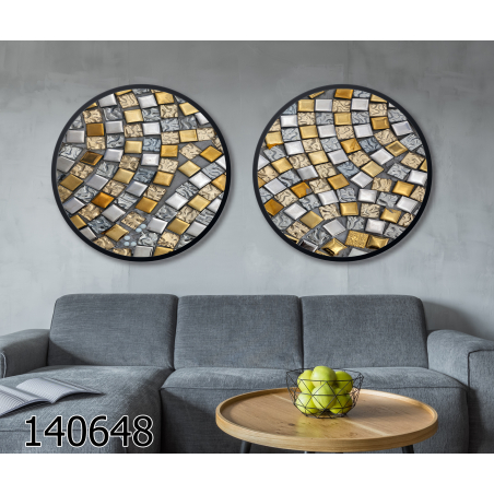 זוג תמונות עגולות דגם 140648 