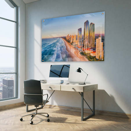 תמונת זכוכית מעוצבת לסלון או למשרד דגם  1448836