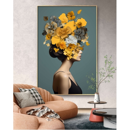 תמונה לסלון או למשרד מודפסת על קנבס כותנה מקצועי דגם 510238